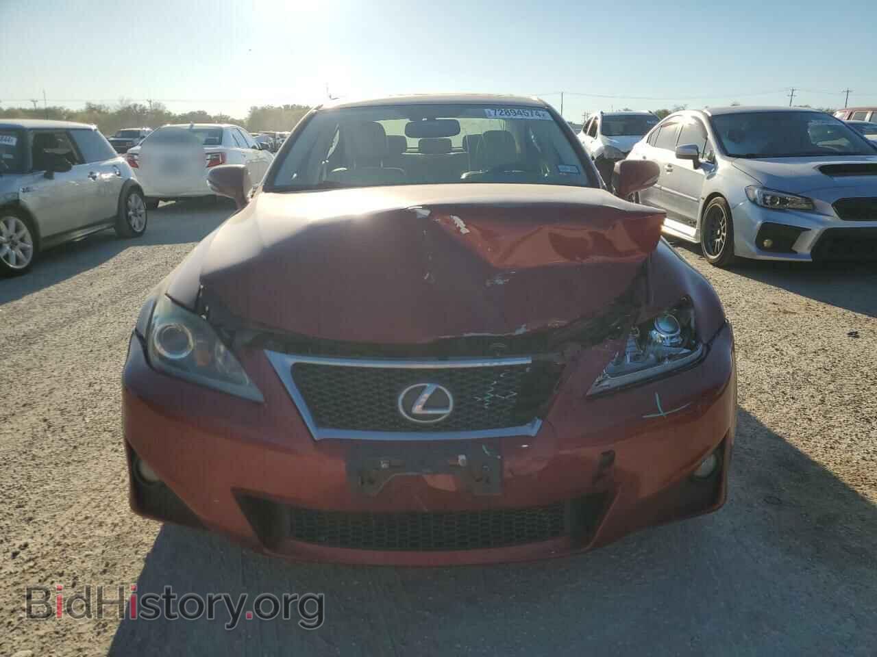 2012 LEXUS IS - VIN: JTHCF5C25C5057970 - Фото 5