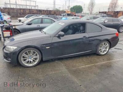 2011 BMW 3 SERIES I SULEV, черный — VIN WBAKE5C52BE432171, Copart