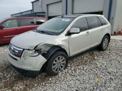 2007 Ford EDGE SEL Plus, белый — VIN 2FMDK49C37BB46249, Copart