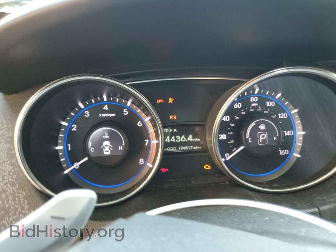 2011 HYUNDAI SONATA - VIN: 5NPEC4AC7BH054849 - Фото 9
