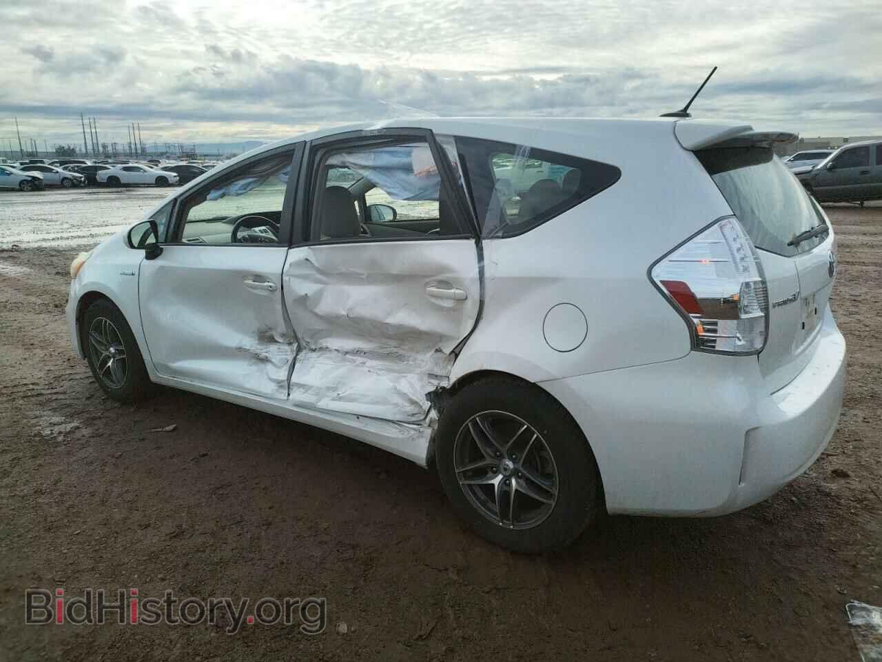 2012 TOYOTA PRIUS - VIN: JTDZN3EU4C3176705 - Фото 2