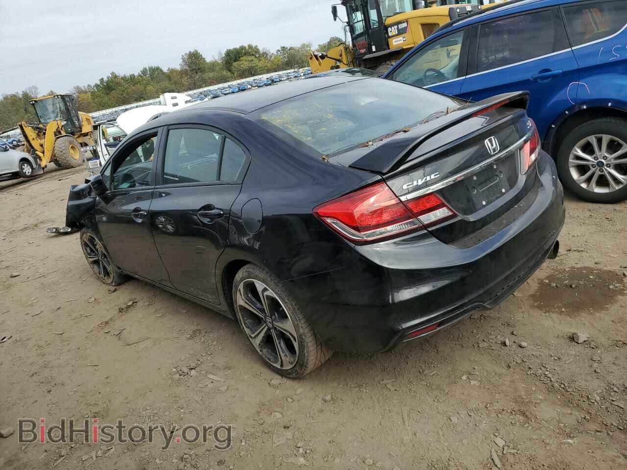 2015 HONDA CIVIC - VIN: 2HGFB6E56FH708304 - Фото 2