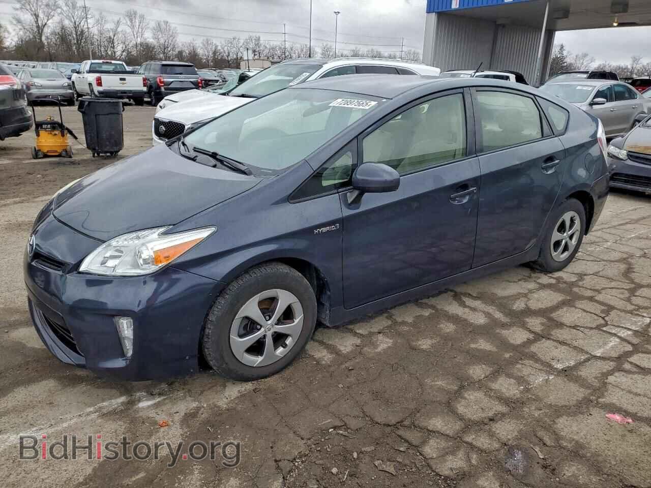 Photo JTDKN3DU6C1525460 - TOYOTA PRIUS 2012
