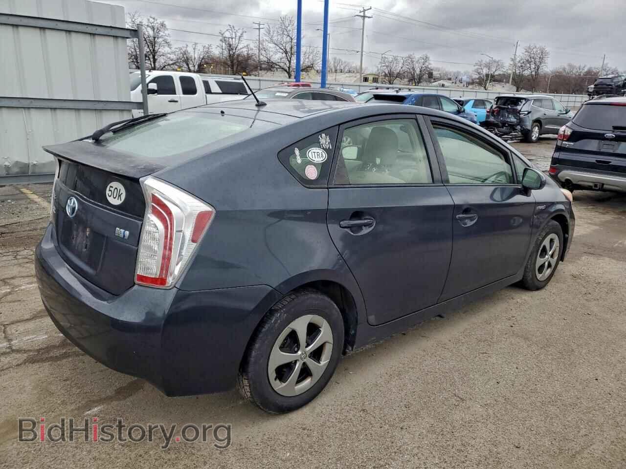 2012 TOYOTA PRIUS - VIN: JTDKN3DU6C1525460 - Фото 3