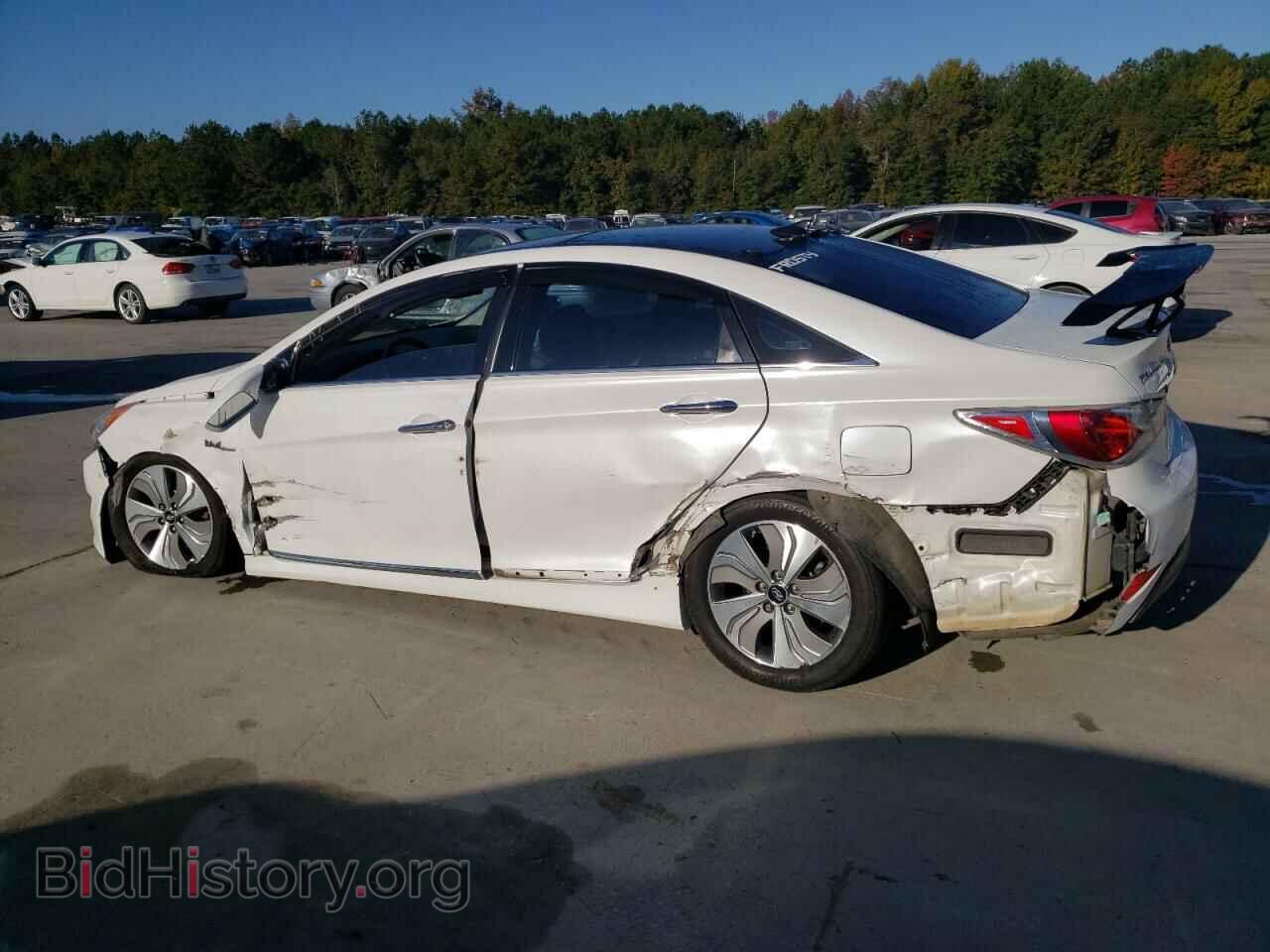 2014 HYUNDAI SONATA - VIN: KMHEC4A45EA116023 - Фото 2