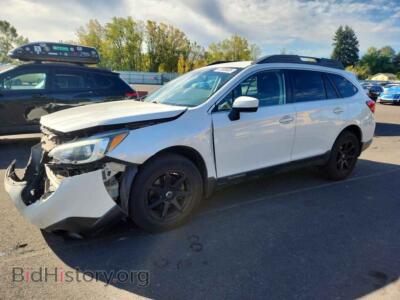 2017 Subaru OUTBACK 2.5I Premium, белый — VIN 4S4BSACC8H3404281, Copart