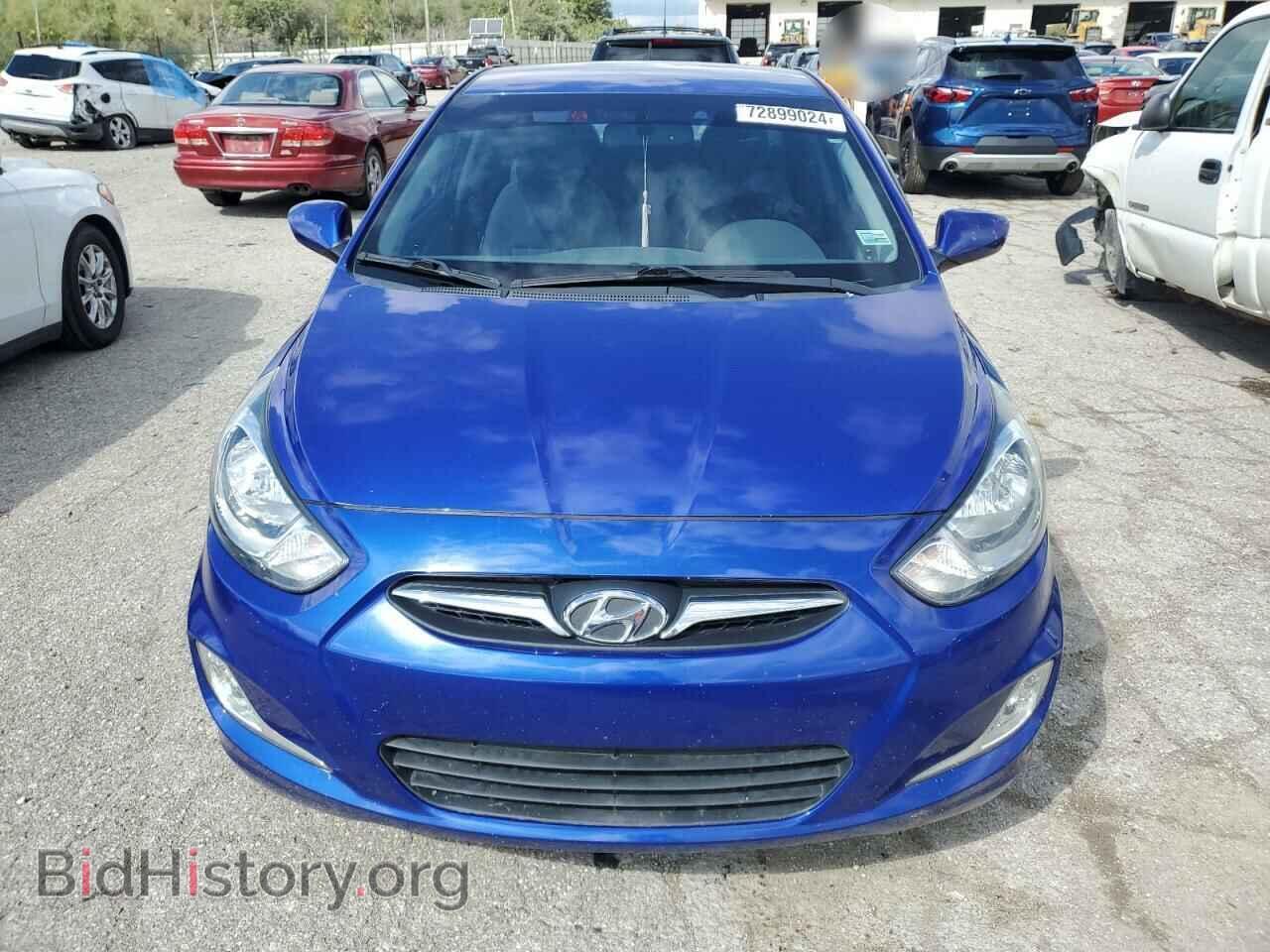 2012 HYUNDAI ACCENT - VIN: KMHCU4AE8CU150675 - Фото 5
