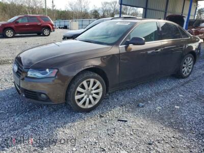 2011 Audi A4 Premium Plus, коричневый — VIN WAUEFAFL8BN054502, Copart