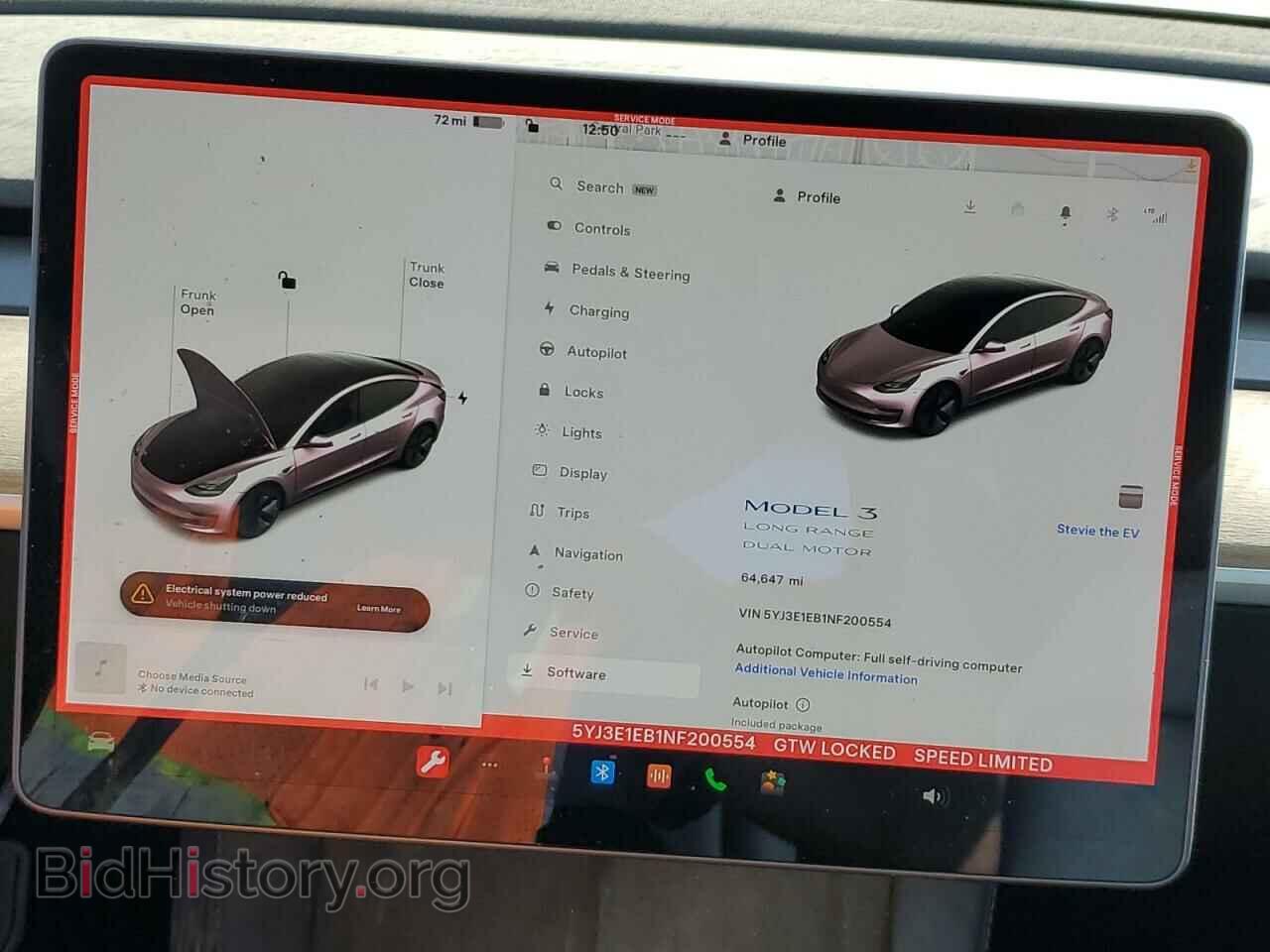 2022 TESLA MODEL 3 - VIN: 5YJ3E1EB1NF200554 - Photo 9
