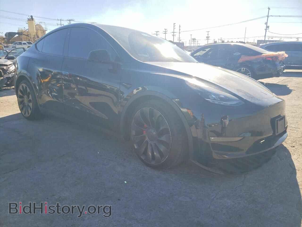 2022 TESLA MODEL Y - VIN: 7SAYGDEF8NF541392 - Фото 4