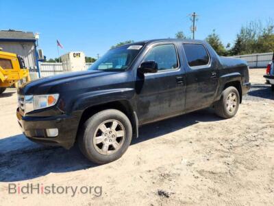 2011 Honda RIDGELINE RTS, black — VIN 5FPYK1F49BB453574, Copart