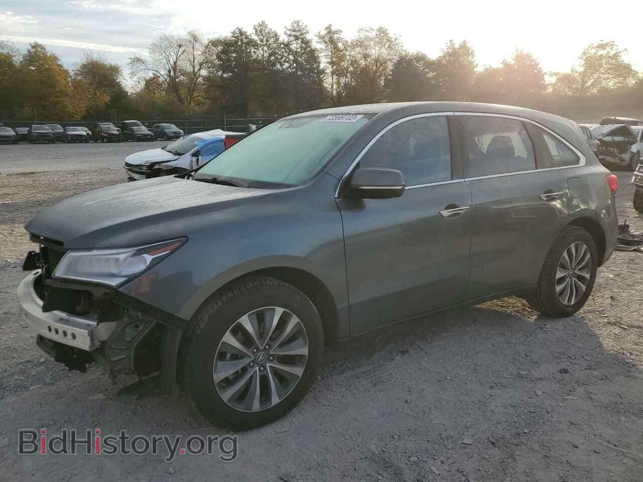 Photo 5FRYD4H45EB040247 - ACURA MDX 2014