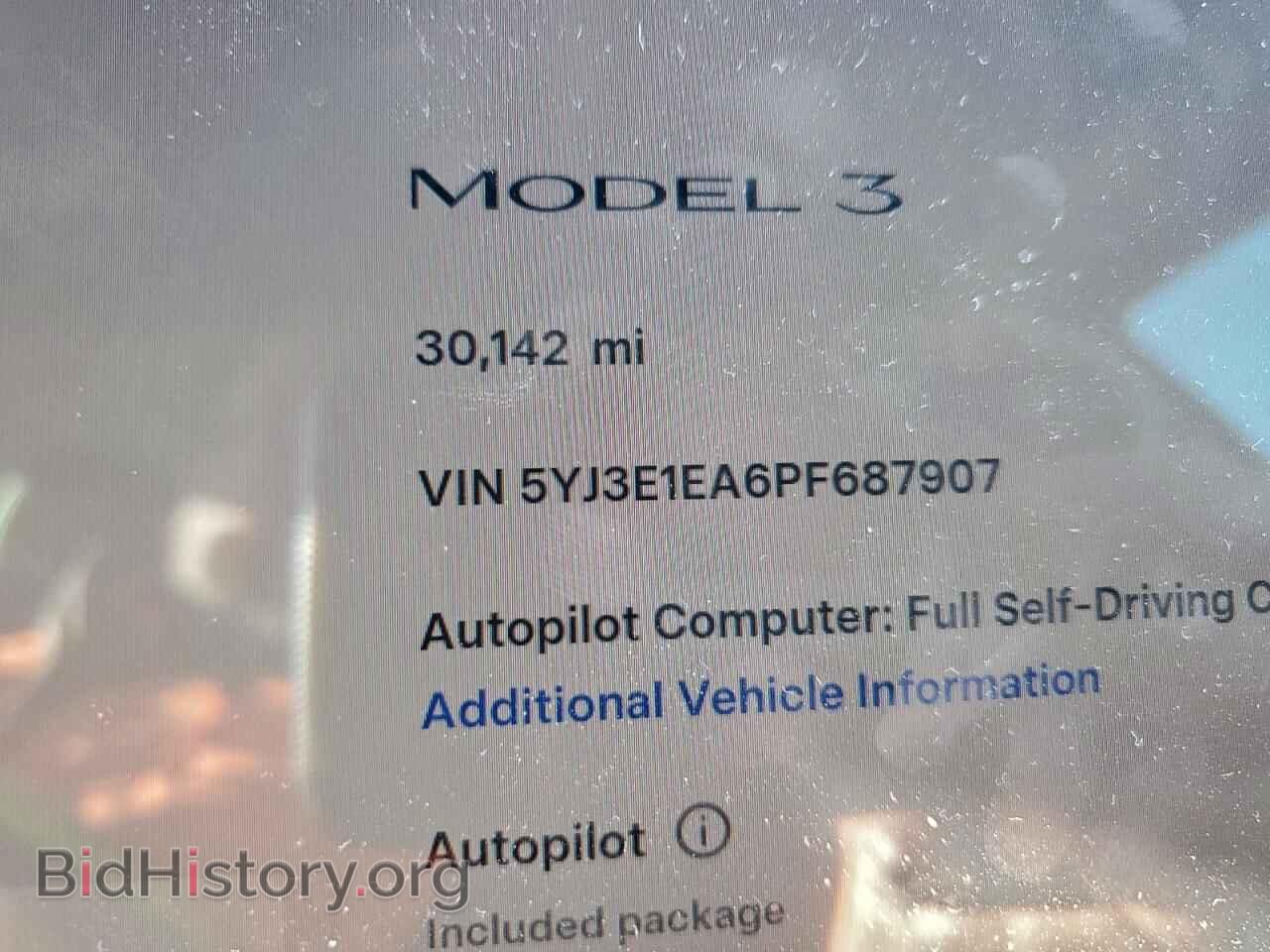 2023 TESLA MODEL 3 - VIN: 5YJ3E1EA6PF687907 - Фото 9