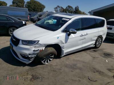 2023 Chrysler PACIFICA Hybrid Limited, белый — VIN 2C4RC1S7XPR611829, Copart