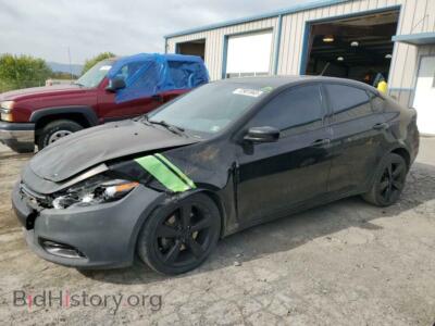2015 Dodge DART Dart SXT, black — VIN 1C3CDFBBXFD277070, Copart