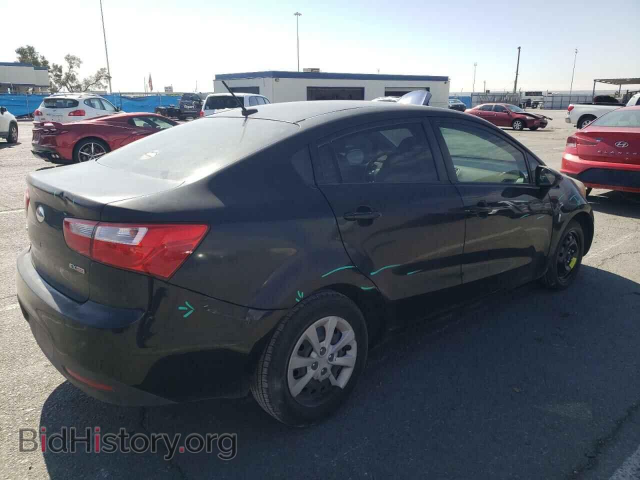 2013 KIA RIO - VIN: KNADN4A39D6299989 - Фото 3