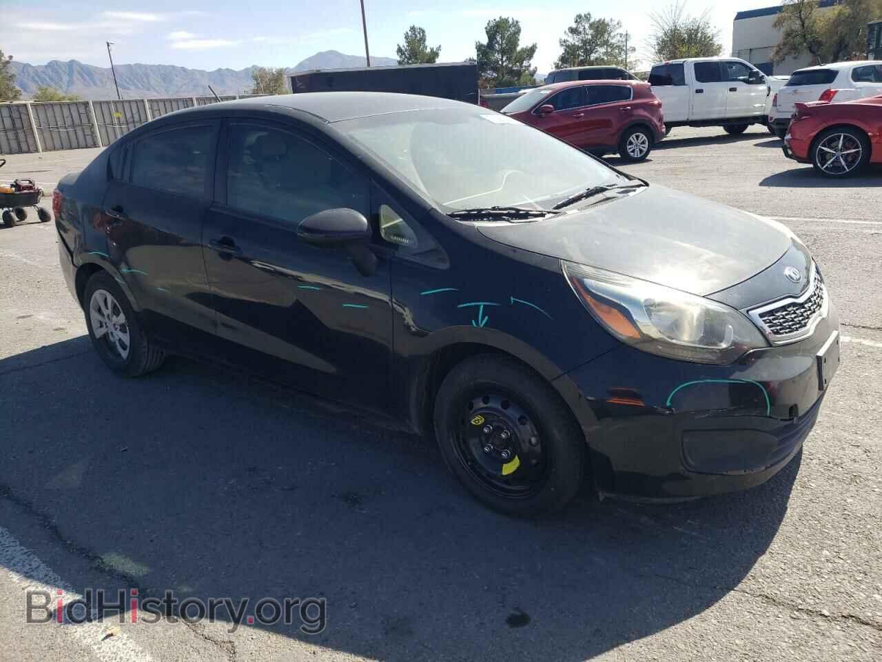 2013 KIA RIO - VIN: KNADN4A39D6299989 - Фото 4