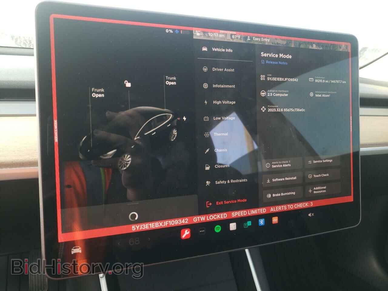 2018 TESLA MODEL 3 - VIN: 5YJ3E1EBXJF109342 - Фото 9