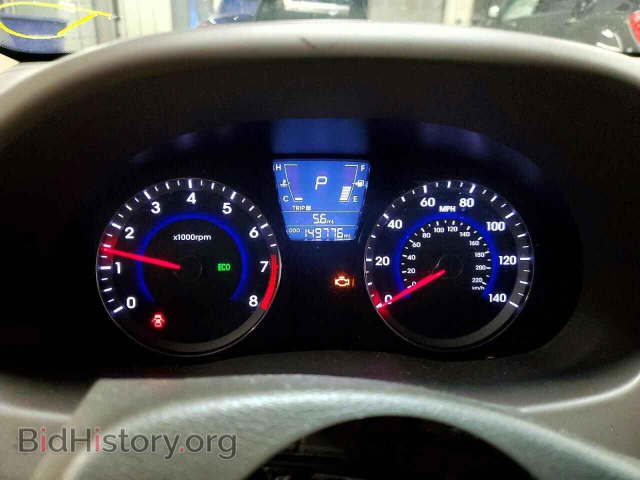 2013 HYUNDAI ACCENT - VIN: KMHCT4AE1DU331606 - Фото 9