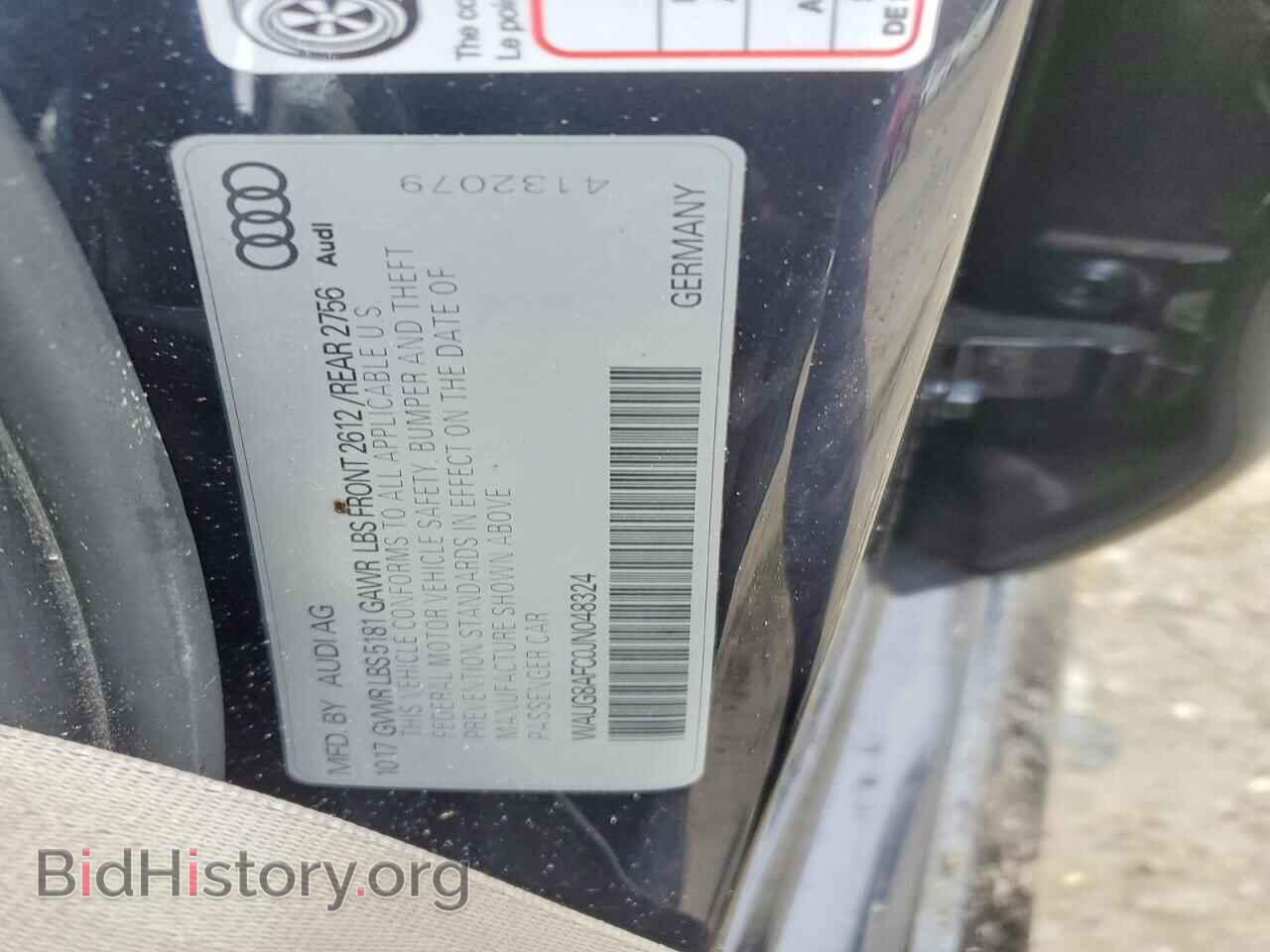 2018 AUDI A6 - VIN: WAUG8AFC0JN048324 - Фото 12