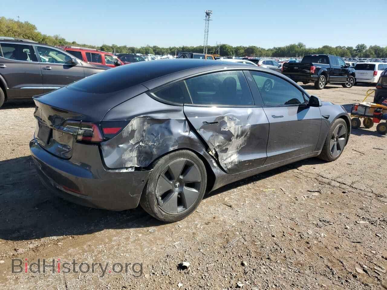 2021 TESLA MODEL 3 - VIN: 5YJ3E1EB9MF853132 - Фото 3