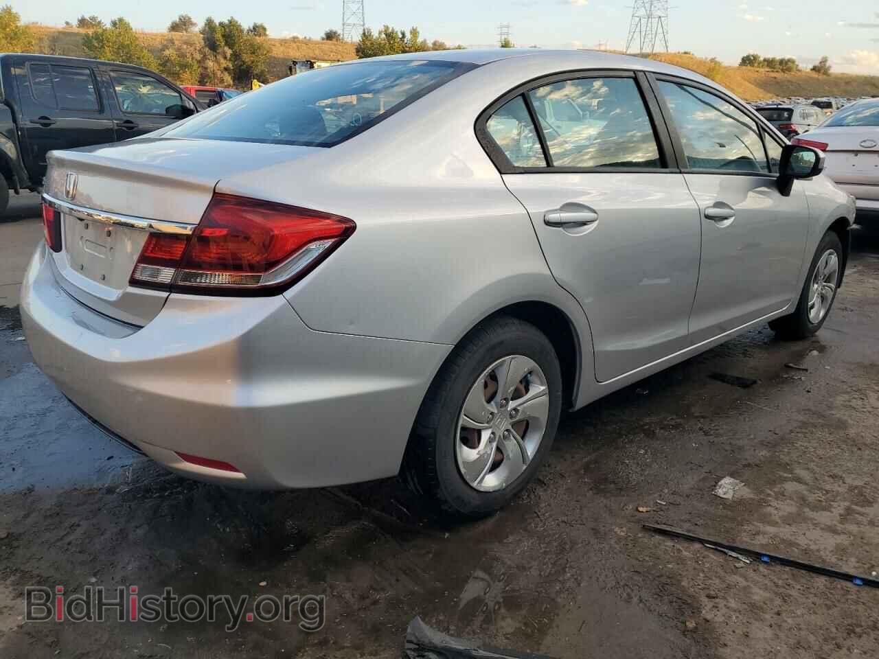 2014 HONDA CIVIC - VIN: 19XFB2F58EE260387 - Фото 3
