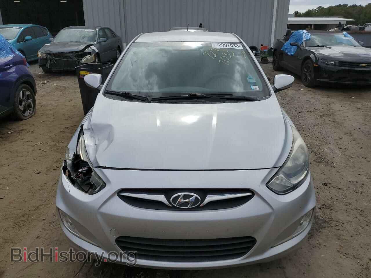 2012 HYUNDAI ACCENT - VIN: KMHCU4AE2CU194025 - Фото 5