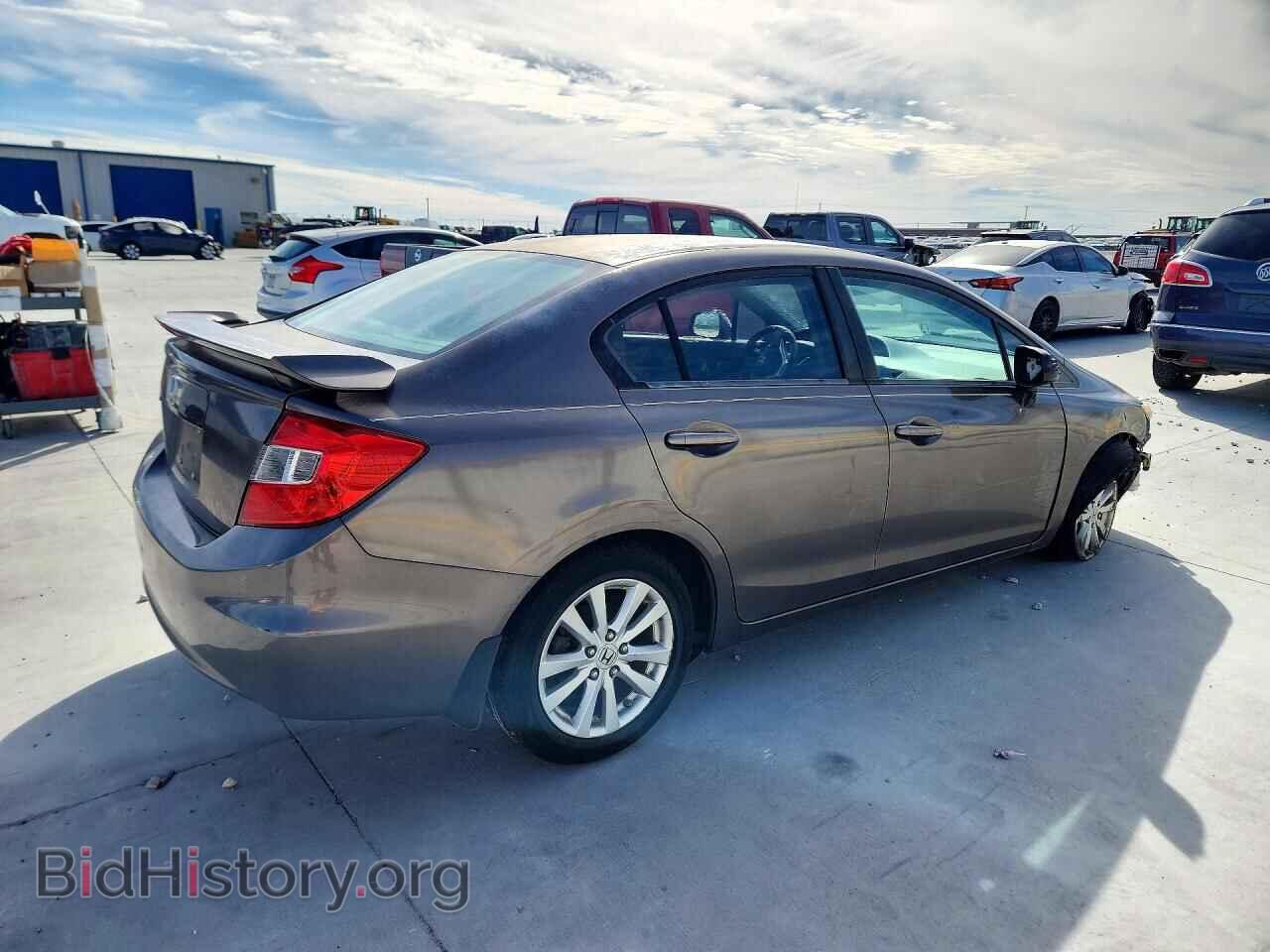 2012 HONDA CIVIC - VIN: 2HGFB2F88CH519019 - Фото 3