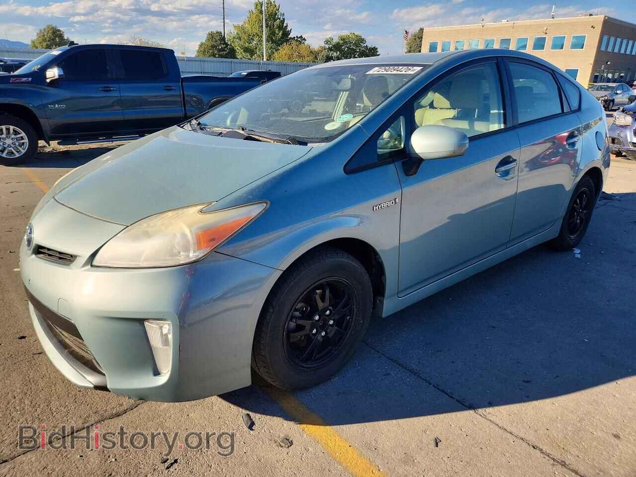Photo JTDKN3DU5C5383143 - TOYOTA PRIUS 2012