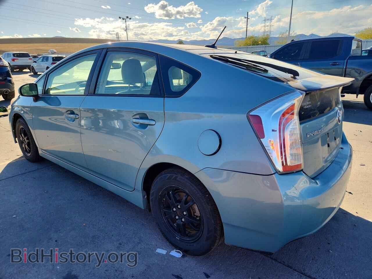 2012 TOYOTA PRIUS - VIN: JTDKN3DU5C5383143 - Фото 2