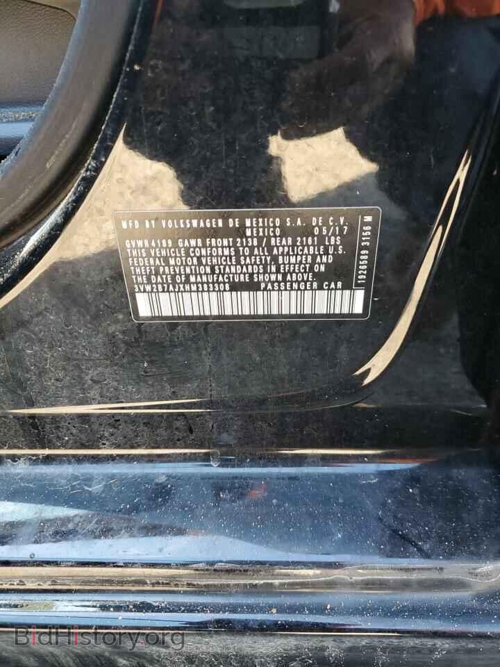 2017 VOLKSWAGEN JETTA - VIN: 3VW2B7AJXHM383308 - Фото 12