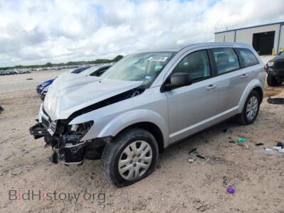 2014 Dodge JOURNEY SE, серебристый — VIN 3C4PDCABXET310669, Copart