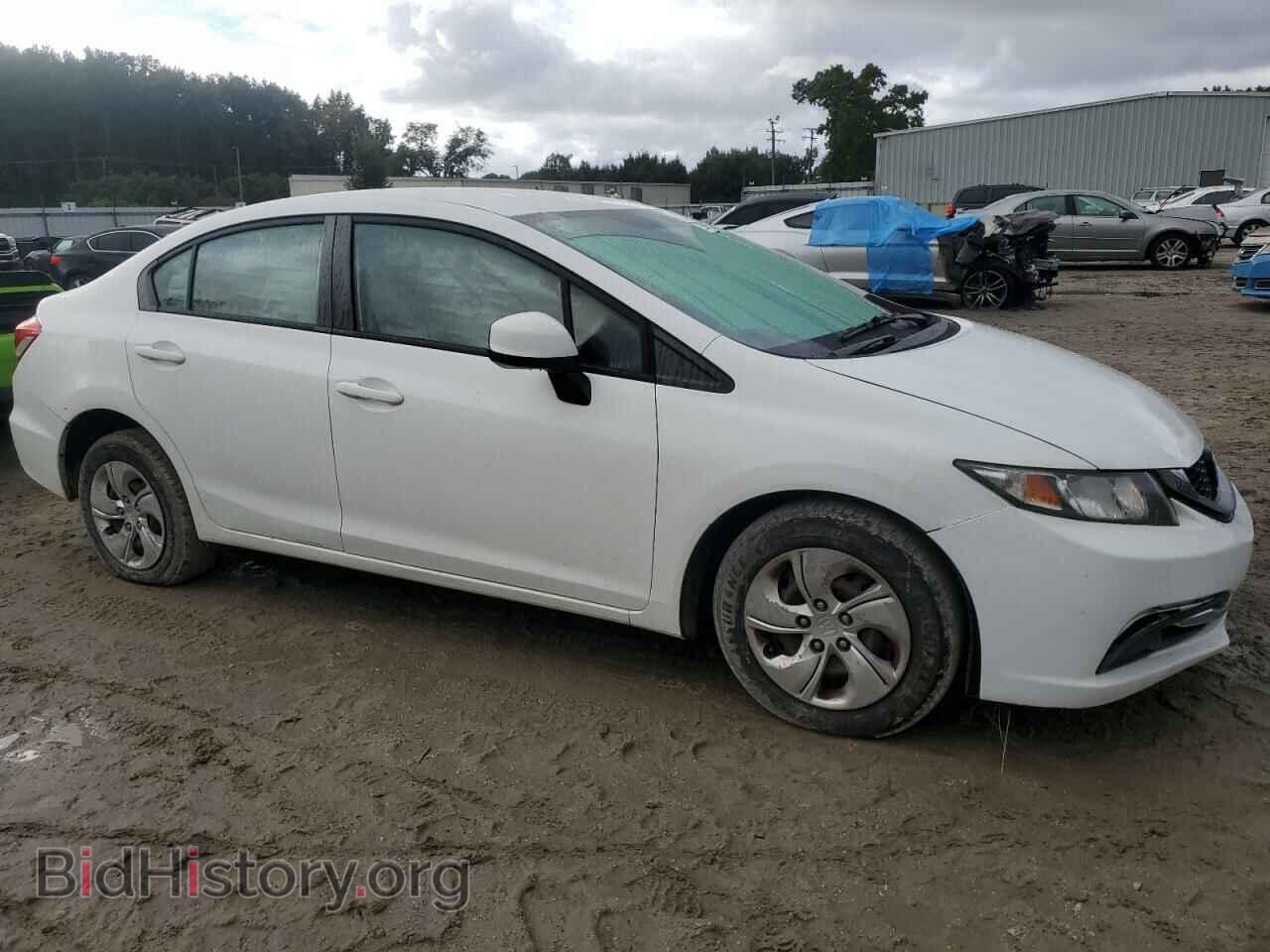 2013 HONDA CIVIC - VIN: 2HGFB2F55DH596311 - Фото 4