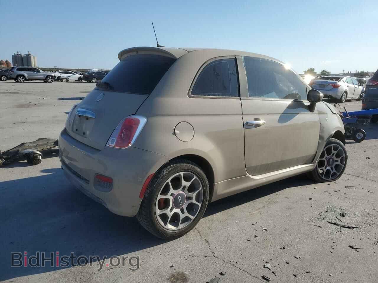 2012 FIAT 500 - VIN: 3C3CFFBR2CT385101 - Фото 3
