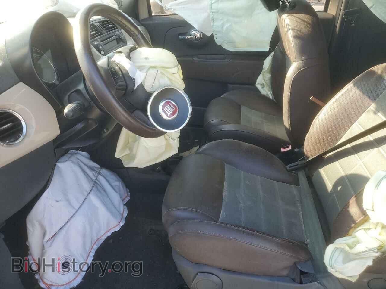 2012 FIAT 500 - VIN: 3C3CFFBR2CT385101 - Фото 7