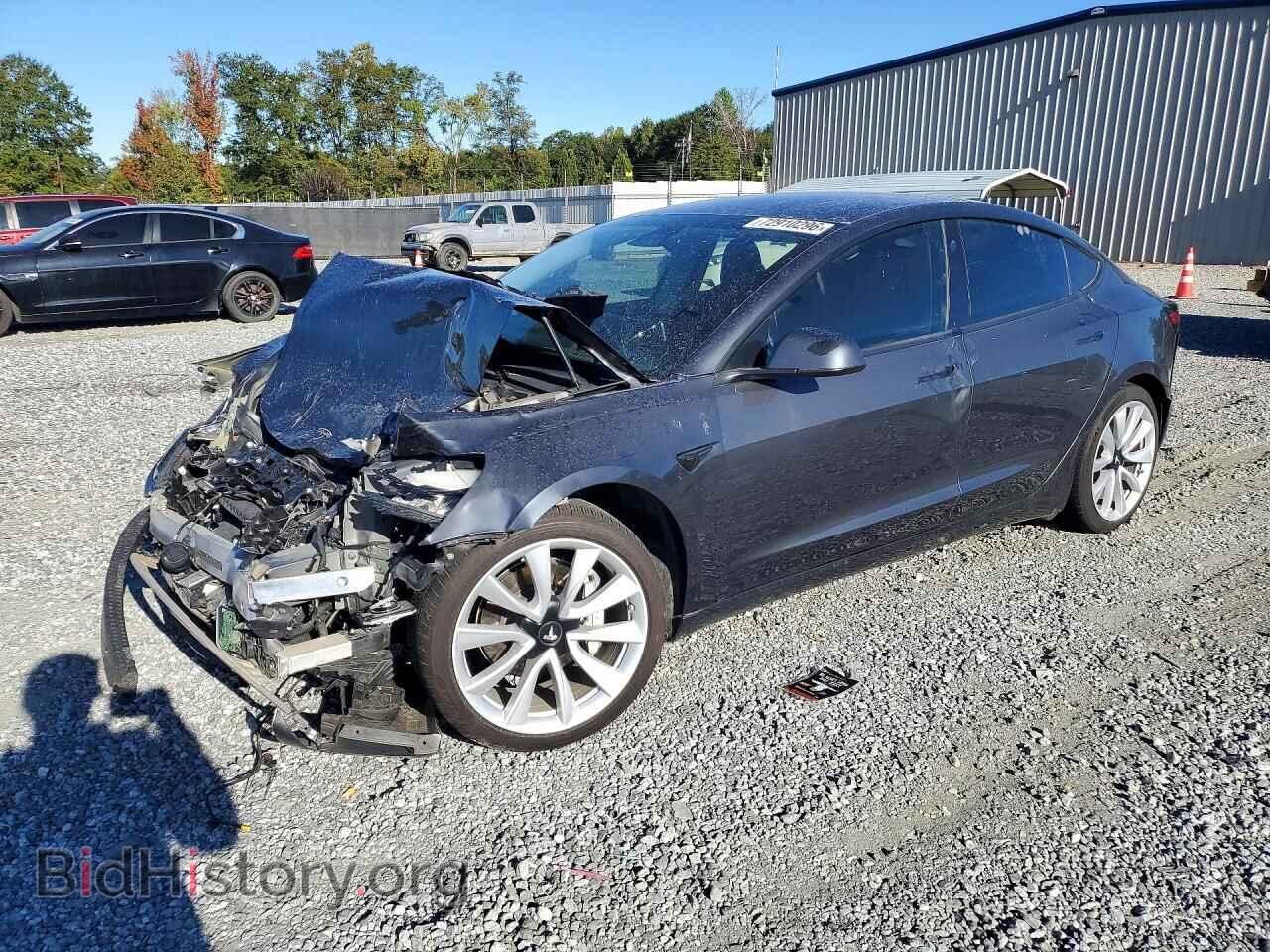 2018 Tesla MODEL 3 (VIN 5YJ3E1EB8JF184993) — photo 1 of 12, Copart, damage: front end