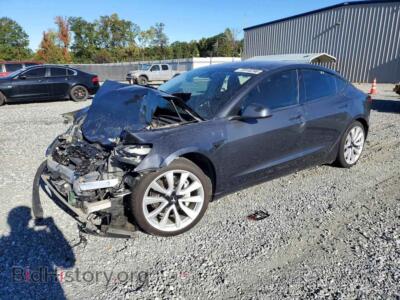 2018 Tesla MODEL 3, серый — VIN 5YJ3E1EB8JF184993, Copart