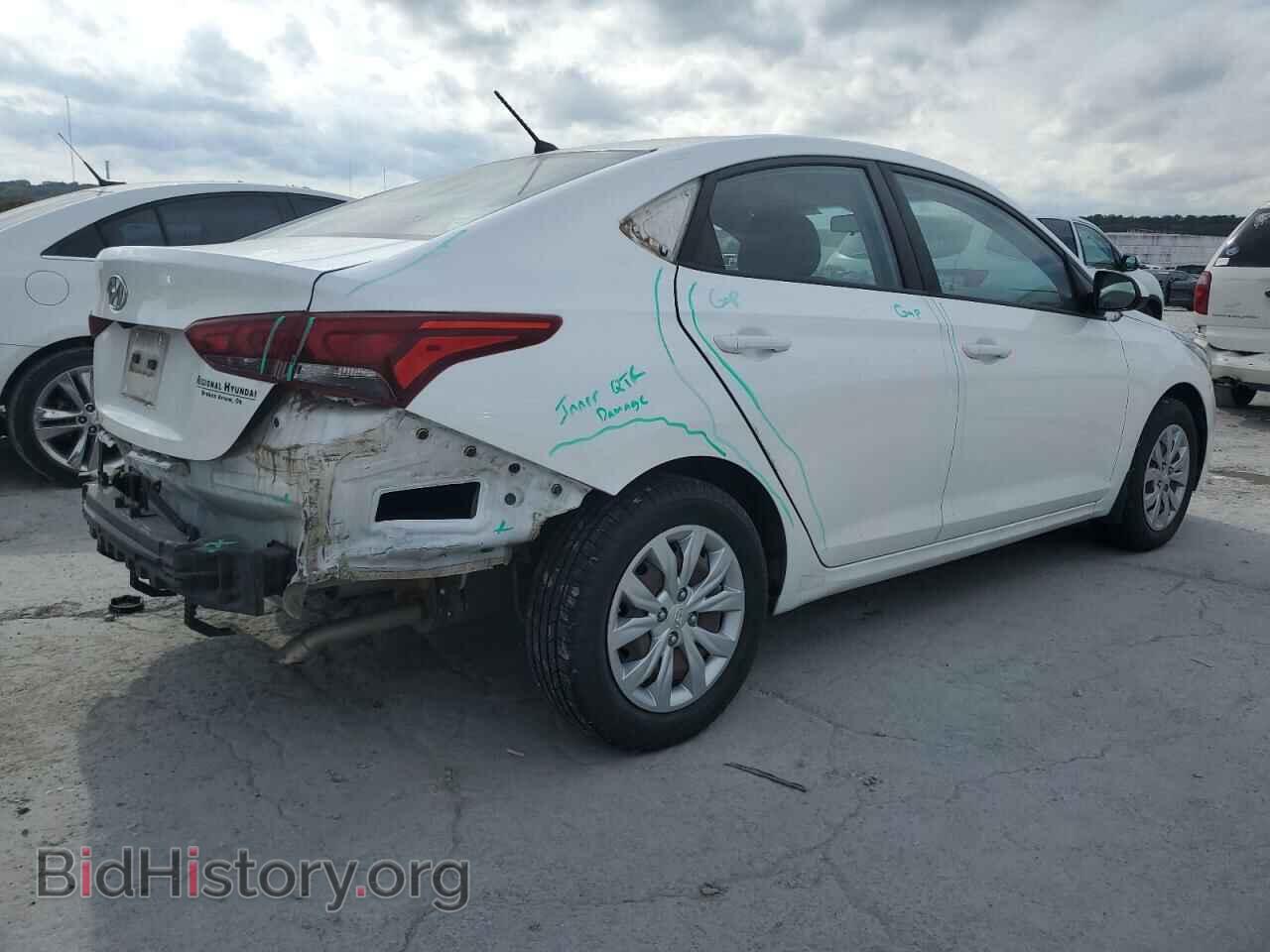 2018 HYUNDAI ACCENT - VIN: 3KPC24A36JE033116 - Фото 3