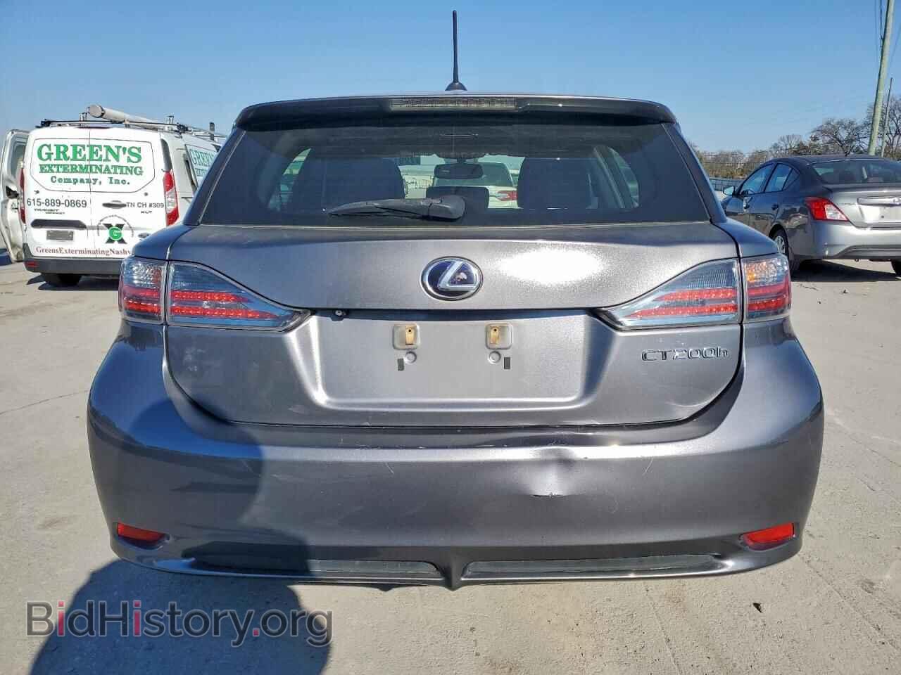 2013 LEXUS CT 200 - VIN: JTHKD5BH1D2170129 - Фото 6