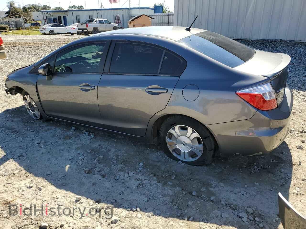 2012 HONDA CIVIC - VIN: JHMFB4F28CS002459 - Фото 2