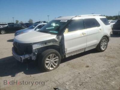 2013 Ford EXPLORER XLT, белый — VIN 1FM5K7D83DGB62142, Copart