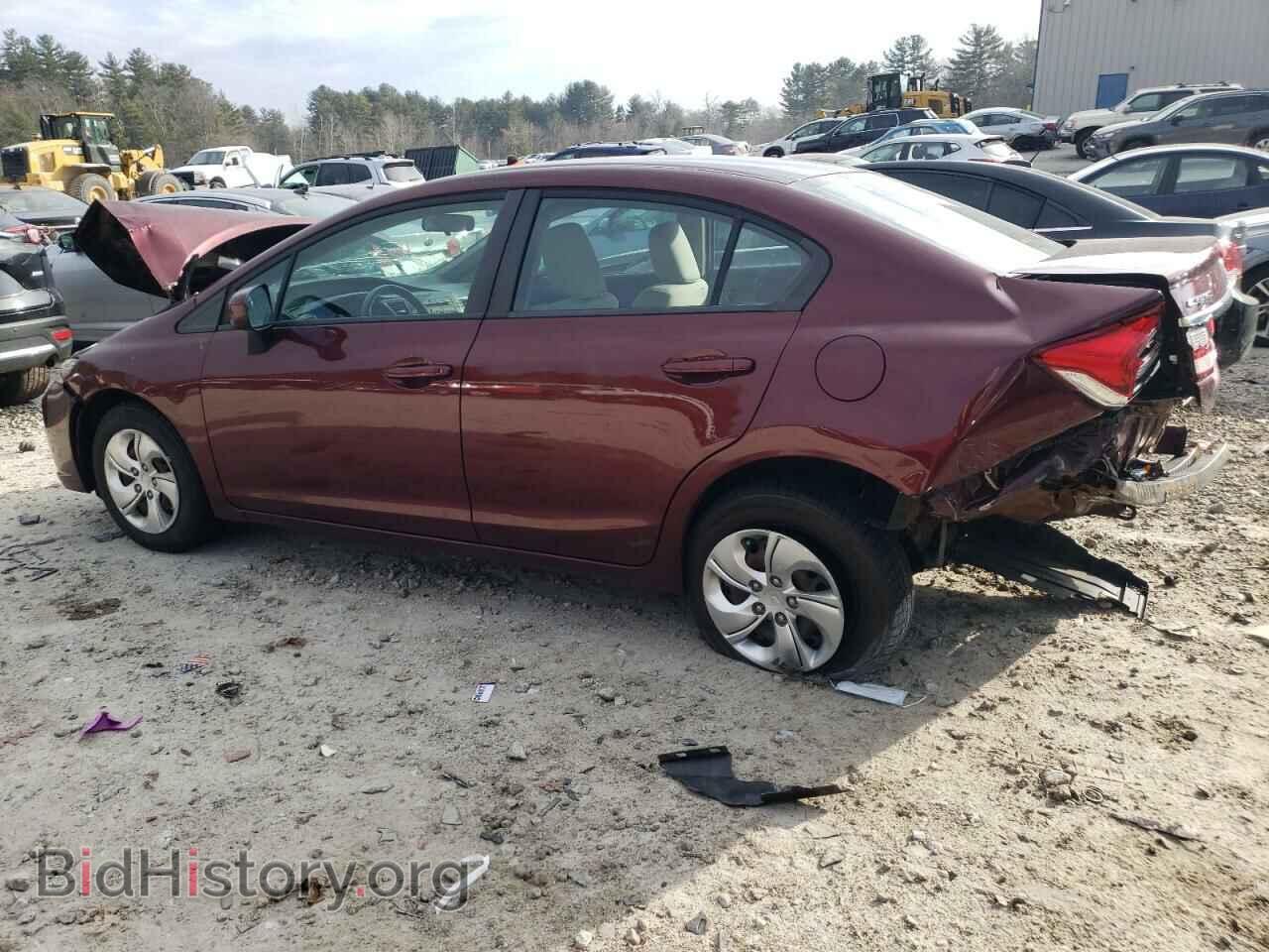 2014 HONDA CIVIC - VIN: 2HGFB2F55EH515485 - Фото 2