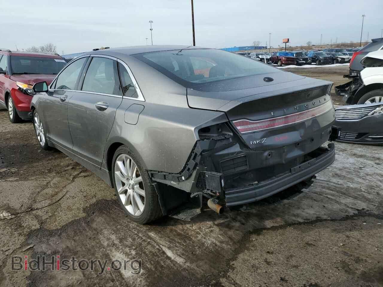 2014 LINCOLN MKZ - VIN: 3LN6L2GK2ER801715 - Фото 2