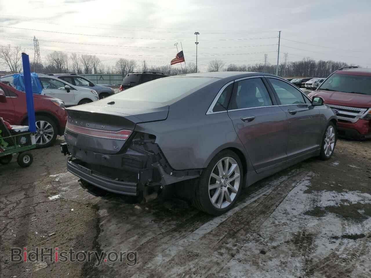 2014 LINCOLN MKZ - VIN: 3LN6L2GK2ER801715 - Фото 3
