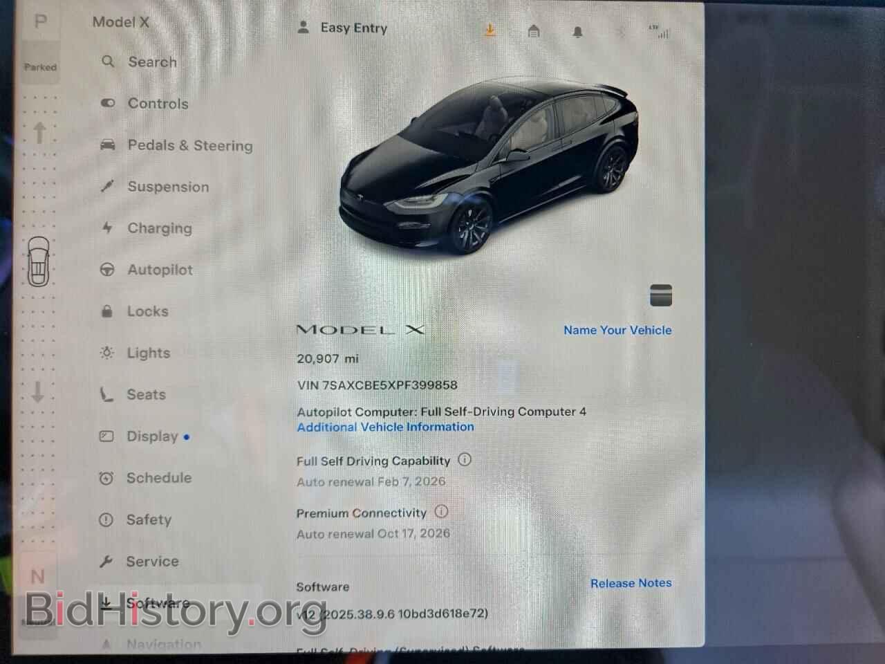 2023 TESLA MODEL X - VIN: 7SAXCBE5XPF399858 - Фото 9