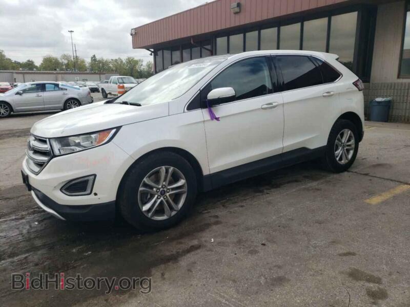 2016 Ford EDGE SEL (VIN 2FMPK4J92GBB49866) — фото 1 из 14, Copart, повреждение: бок