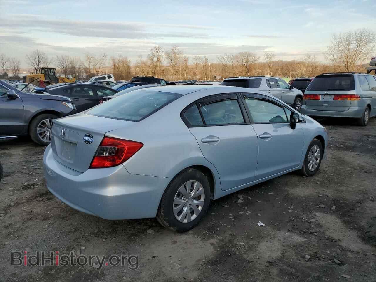 2012 HONDA CIVIC - VIN: 2HGFB2F58CH516191 - Фото 4