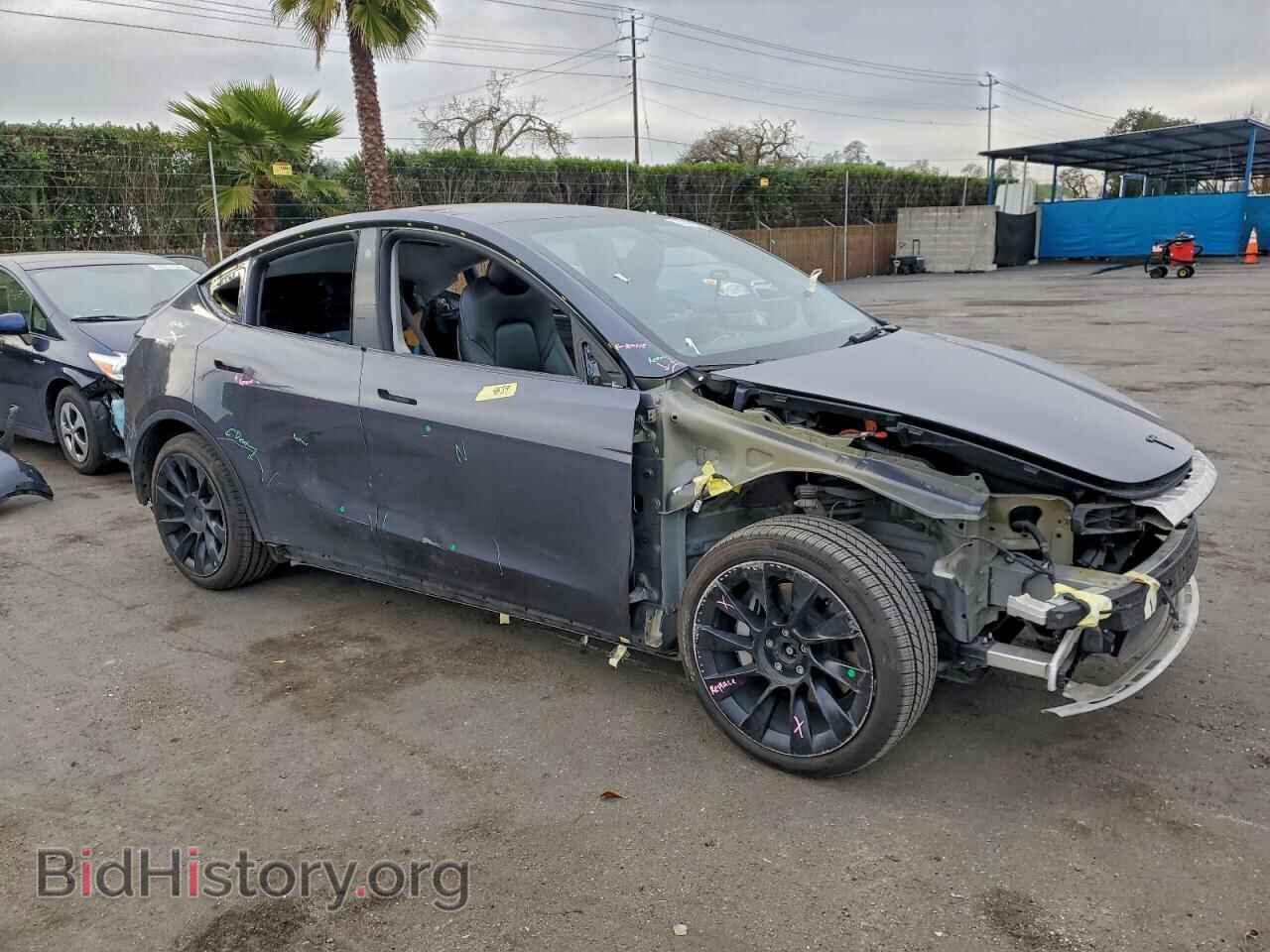 2021 TESLA MODEL Y - VIN: 5YJYGAEE1MF204659 - Фото 4