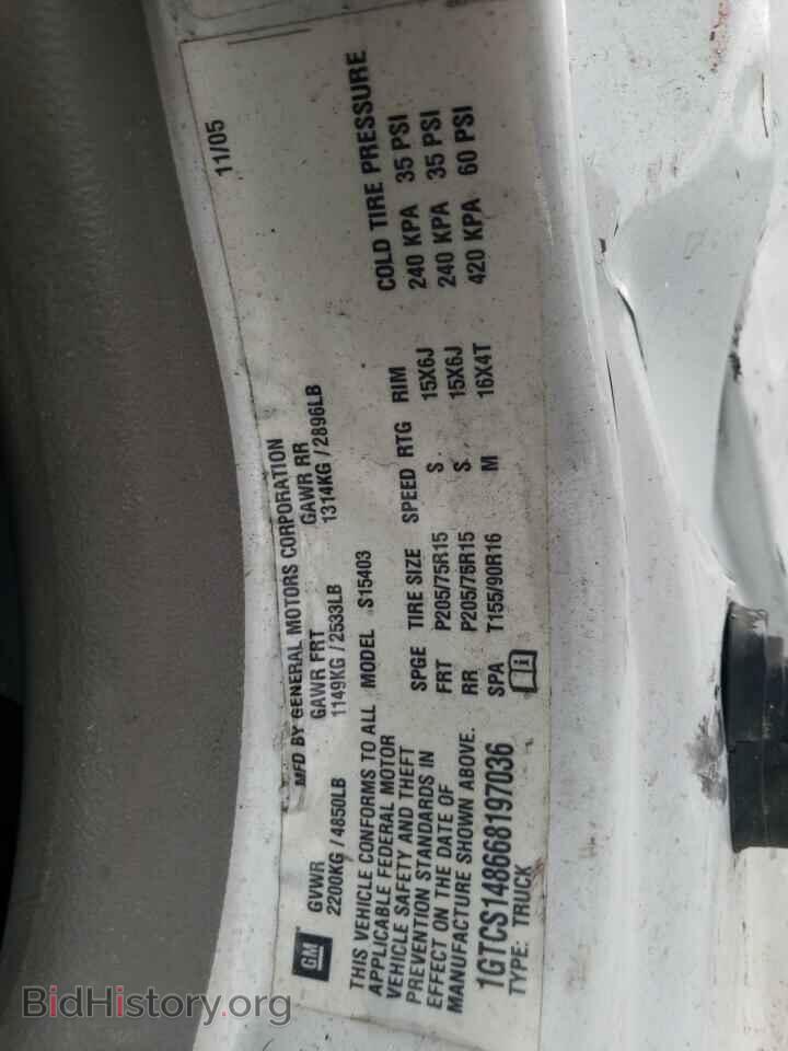 2006 GMC CANYON - VIN: 1GTCS148668197036 - Фото 13