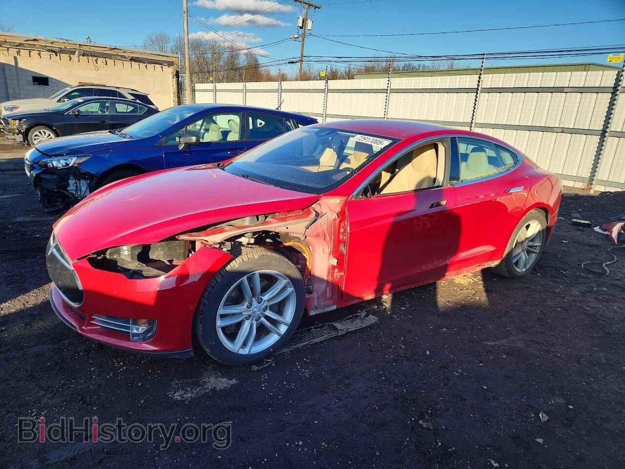 Photo 5YJSA1E20FF112734 - TESLA MODEL S 2015